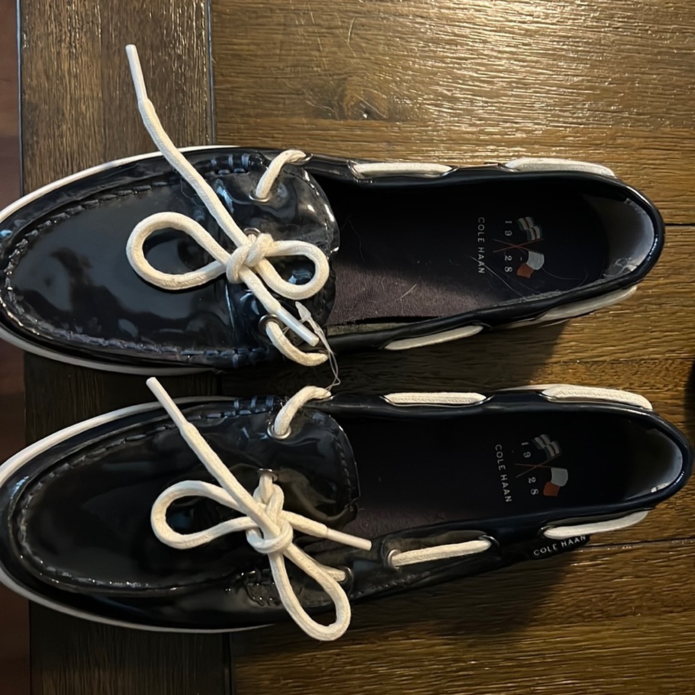8.5 Cole Hann blue loafers. Brand new.. Have 2 pairs.